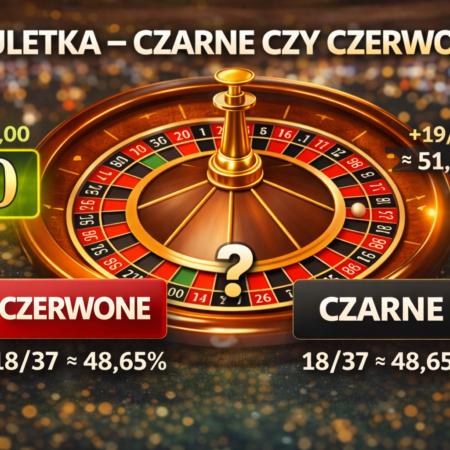 Ruletka – czarne czy czerwone?