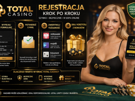 Total Casino rejestracja – poradnik 2026