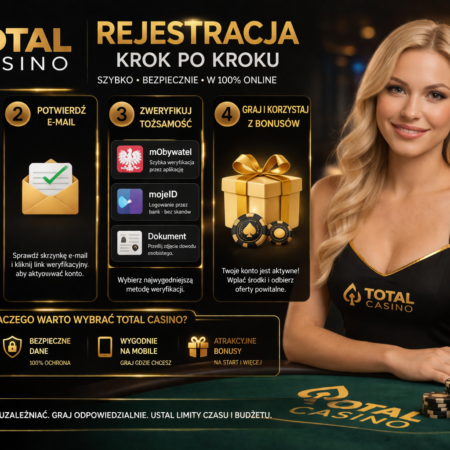 Total Casino rejestracja – poradnik 2026