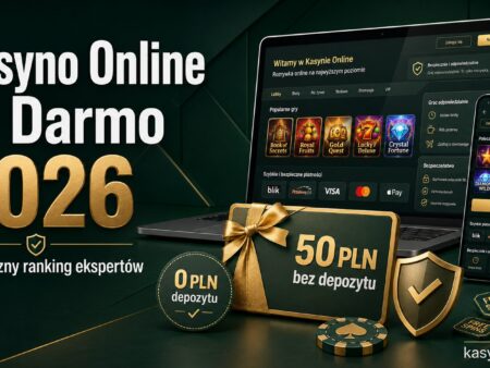 Kasyno online za darmo 2026: bezpieczny ranking ekspertów